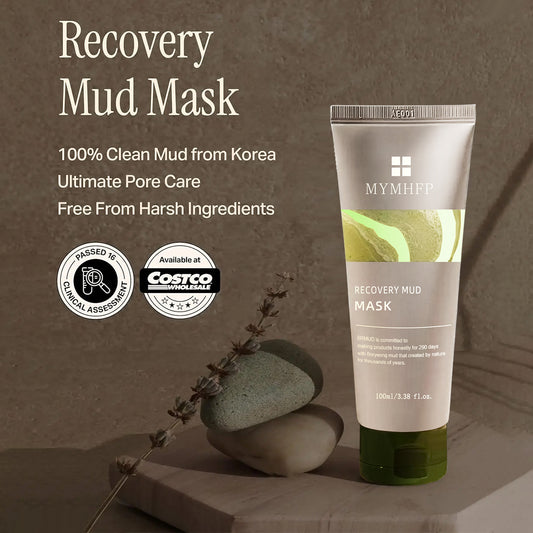 Cardi Mask Relief body Mud Mask glow -Gentle Deep Cleansing &Hydrating with Boryeong Mud for Sensitive Pores & Moisture Recovery, Skincare